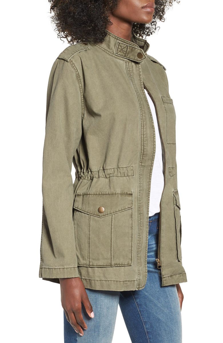 BP. Cotton Canvas Anorak, Alternate, color,