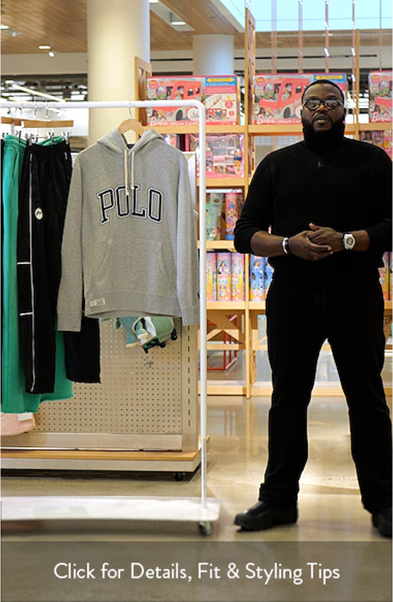 Logo Appliqué Fleece Hoodie, sales video thumbnail