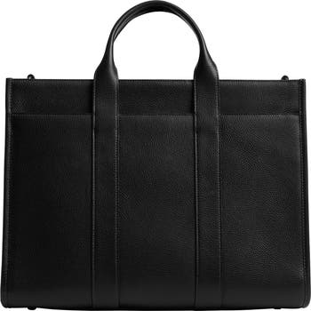 Wesley Polished Pebble Leather Tote