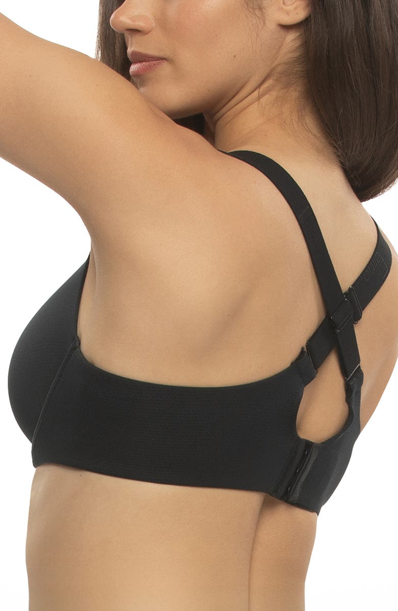 Felina AbsorBRA The All Day T-Shirt Bra, Alternate, color, Black