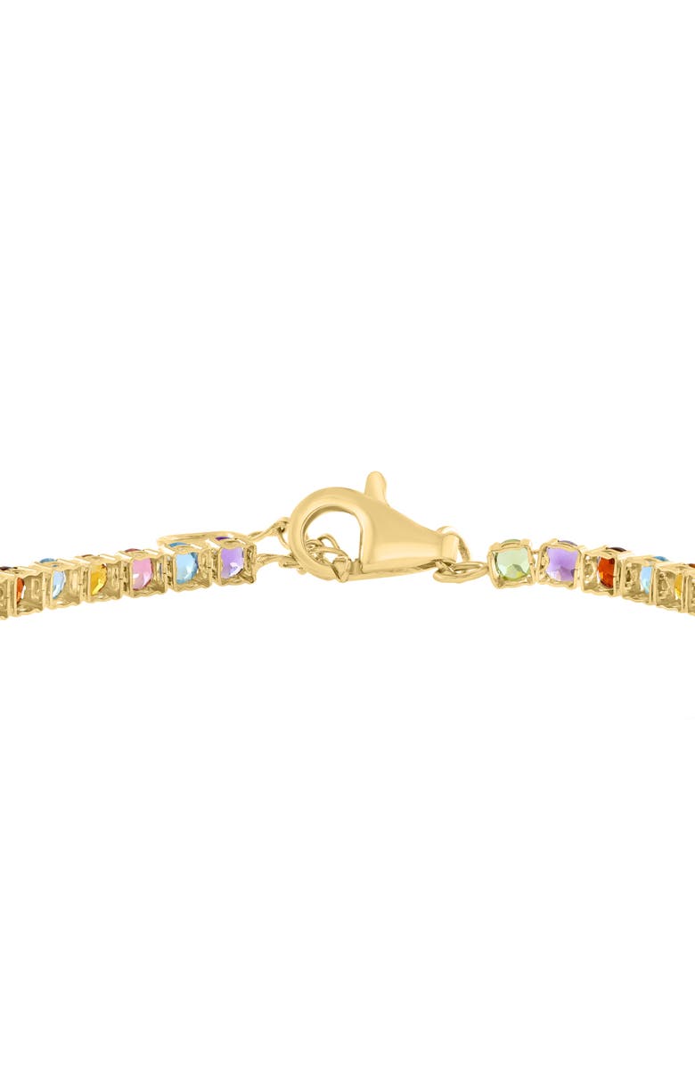 EFFY Semiprecious Stone Tennis Bracelet, Alternate, color, Gold Multi