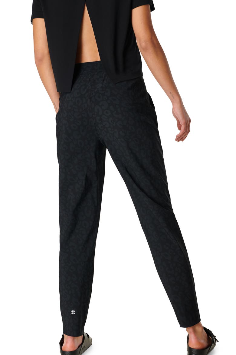 Explorer Pants, Alternate, color, BLACK TONAL LEOPARD PRINT
