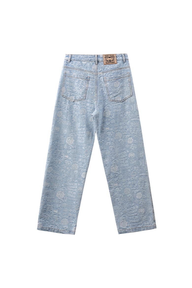 Monogram Pants, Alternate, color, Blue