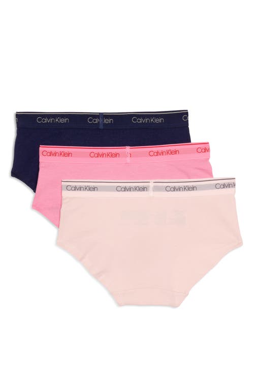 Calvin Klein Kids' 3-pack Hipster Briefs In Multi