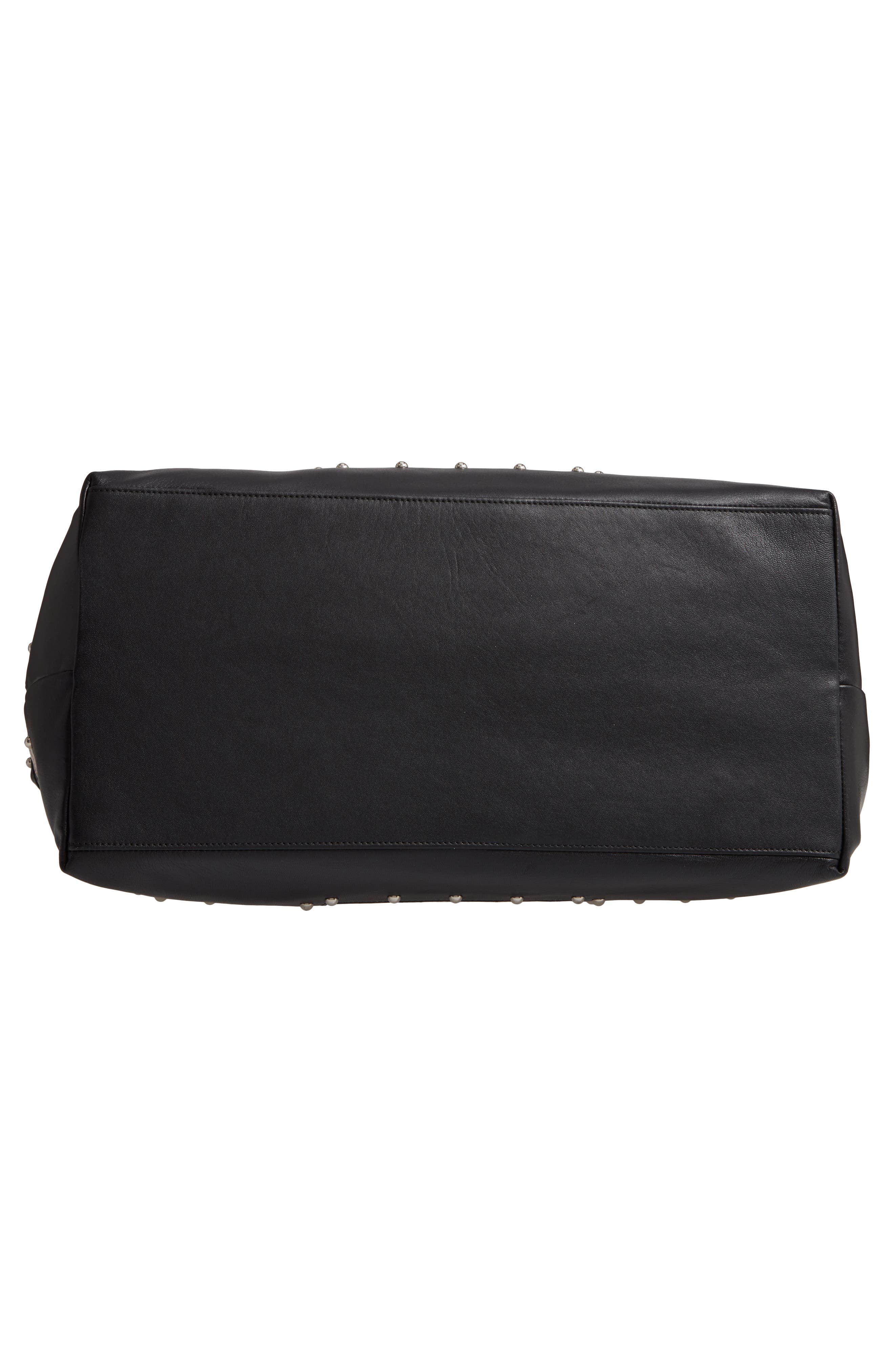 Longchamp Le Pliage Python Embossed Leather Satchel, Alternate, color, 