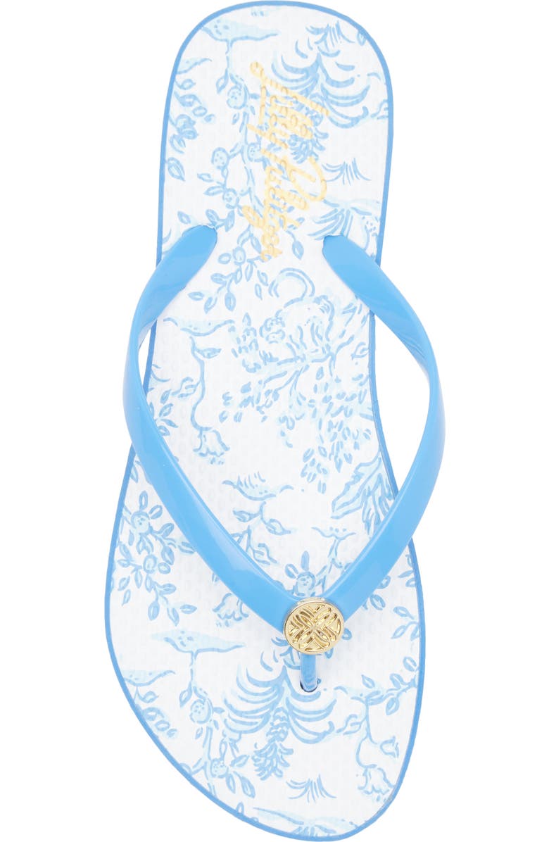 Lilly Pulitzer<sup>®</sup> Pool Flip Flop, Alternate, color,