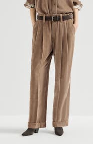 Brunello Cucinelli Fluid corduroy trousers
