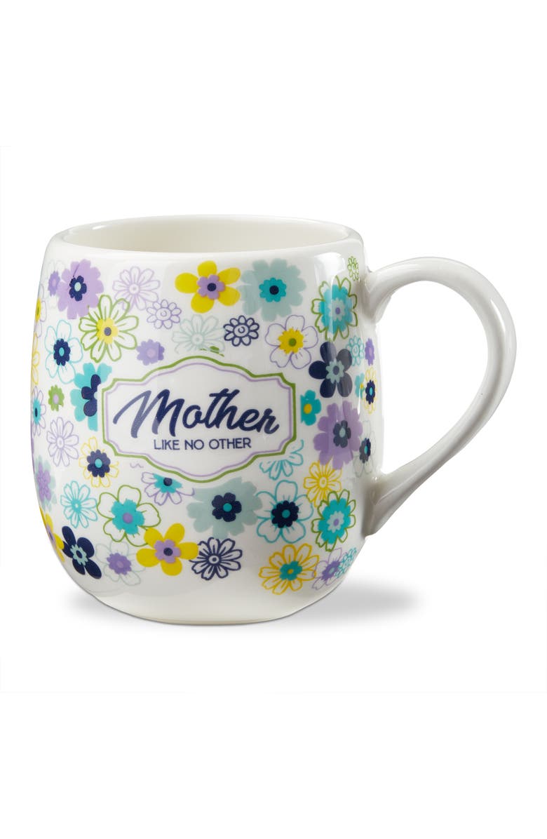 tag Mother Like No Other Earthenware Mug Multi 20 oz 4.02 x 4.02 x 4.51 in, Main, color, Multicolored