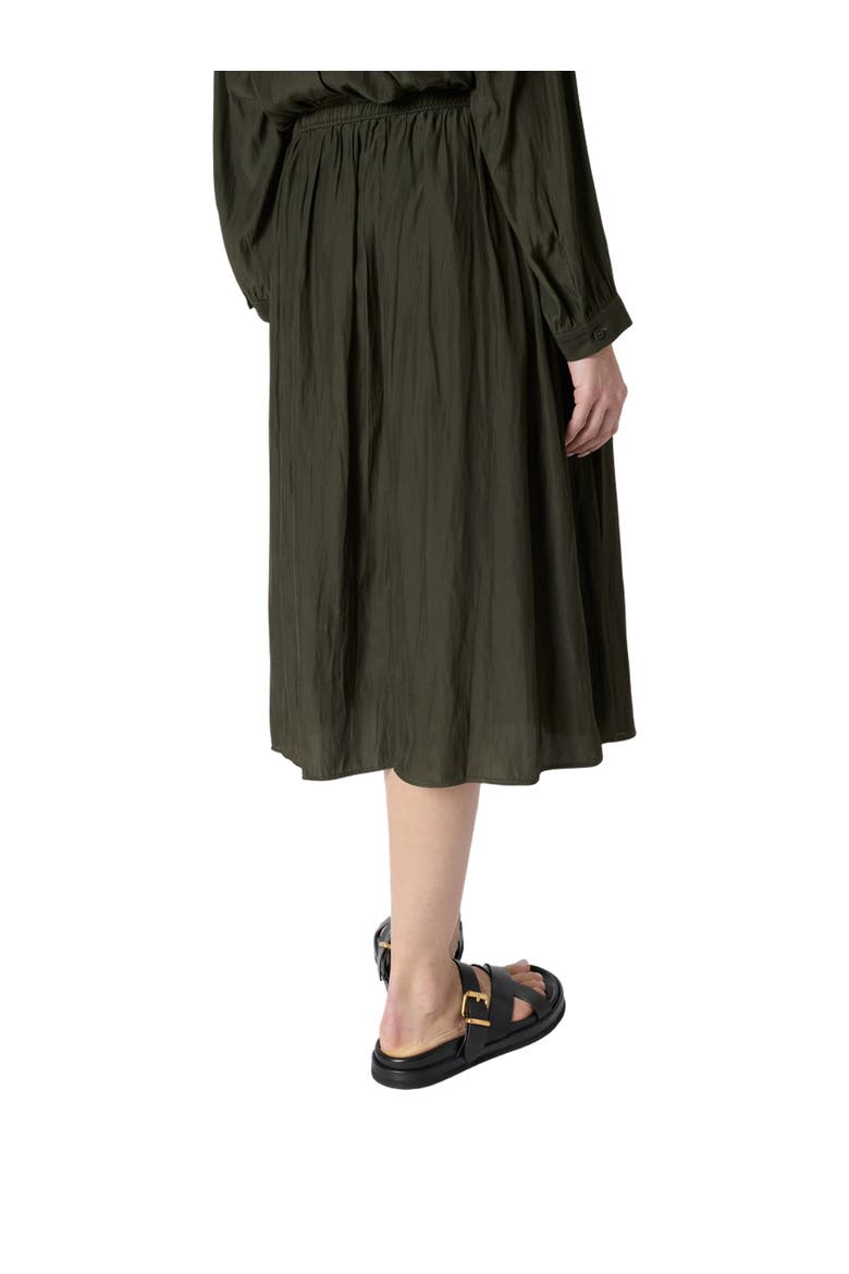 Juliah Midi Skirt, Alternate, color, Bronze