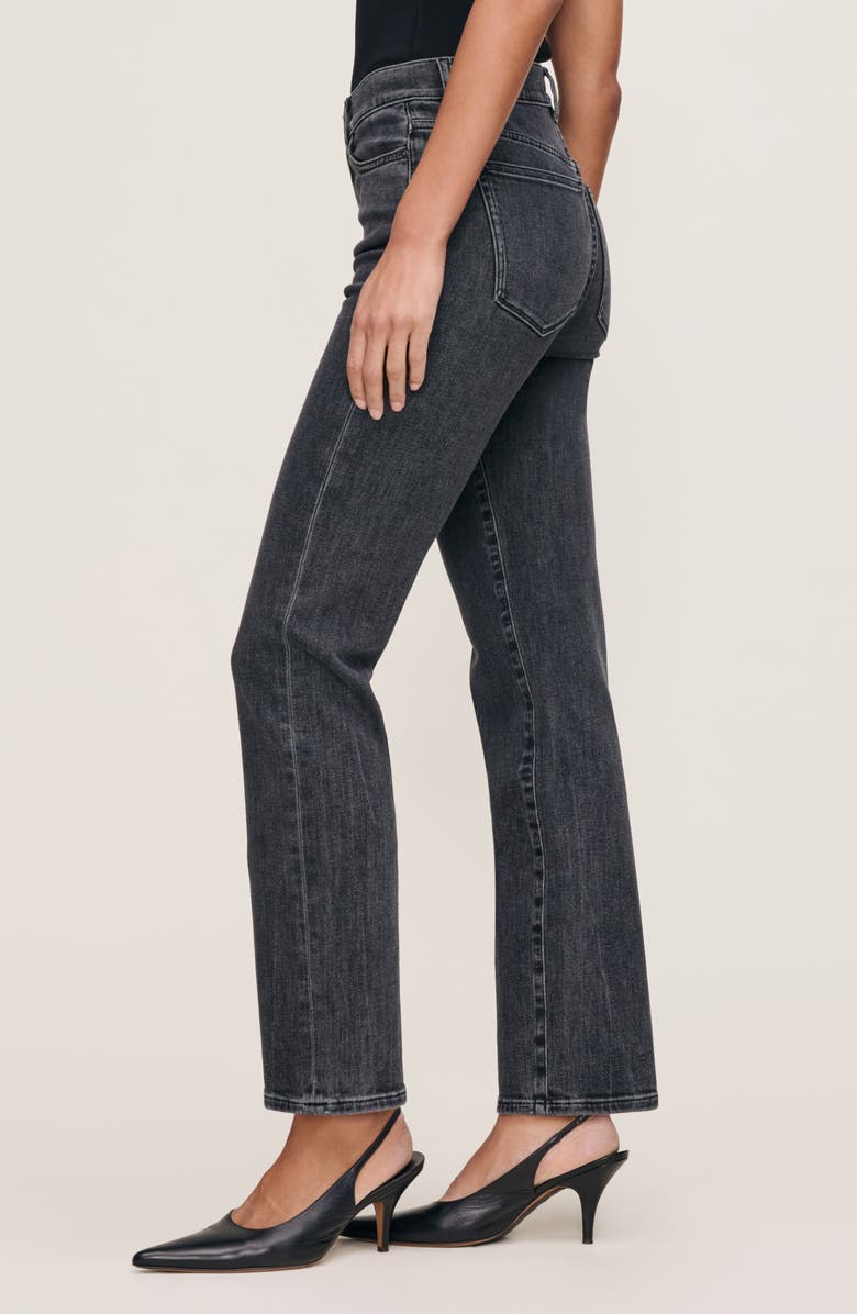 DL1961 Halle Straight High Waist Instasculpt<sup>™</sup> Jeans, Alternate, color, Nightshade