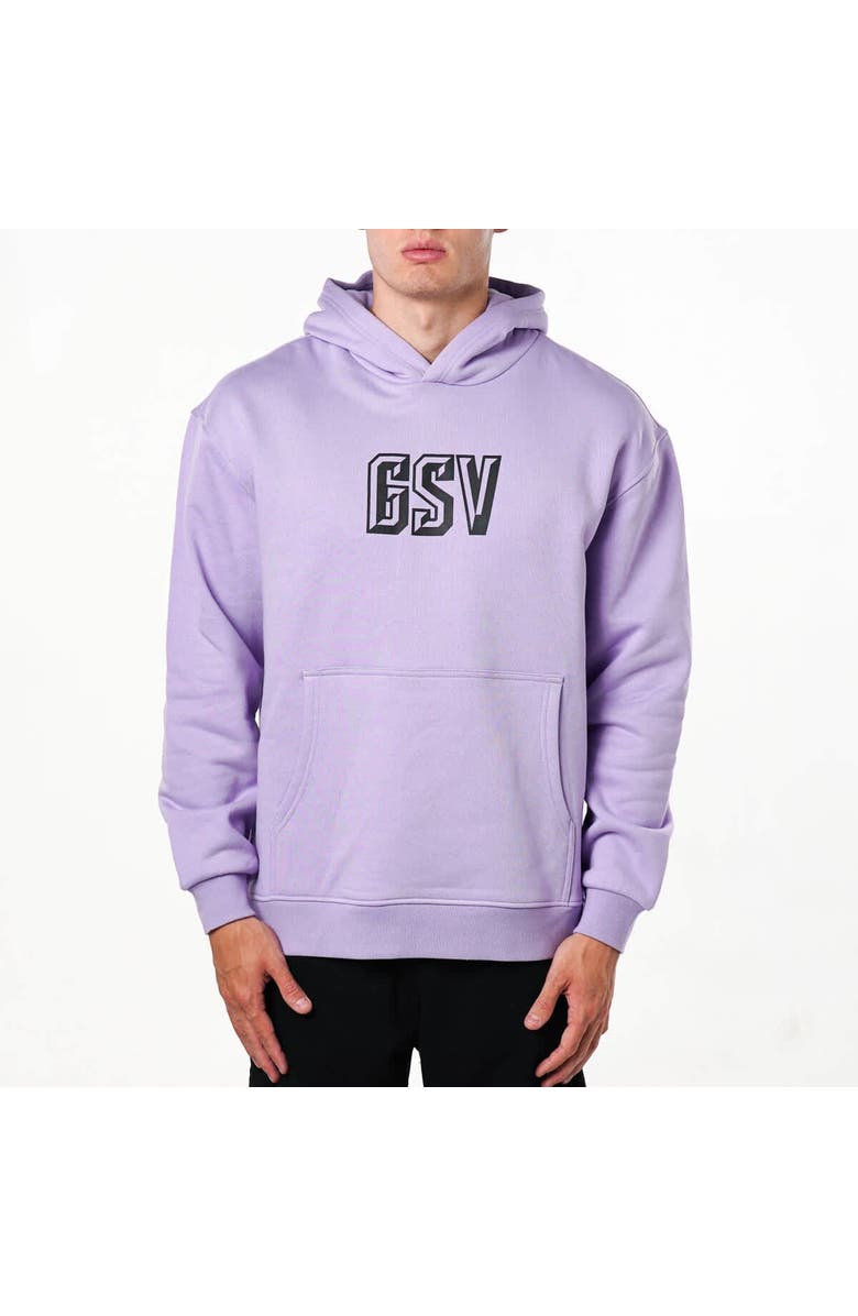 THE WILD COLLECTIVE Women's The Wild Collective Violet Golden State Valkyries Icon Fleece Pullover Hoodie, Alternate, color, Violet