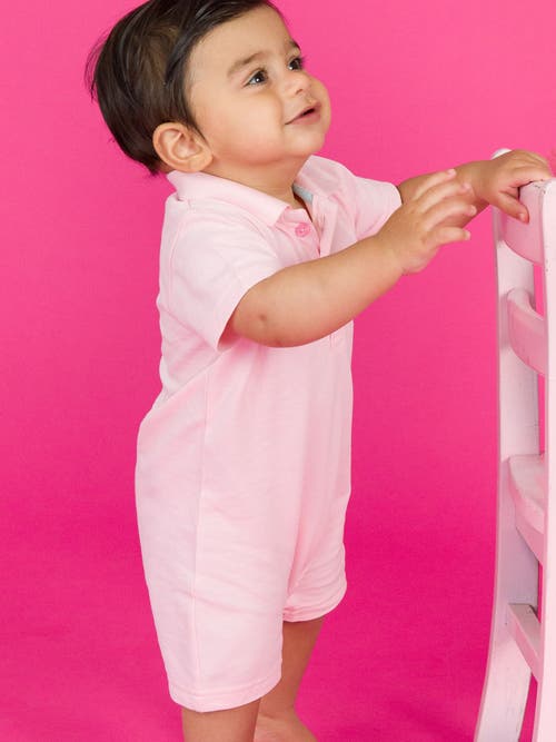 Rufflebutts Baby Boys Pique Polo Romper