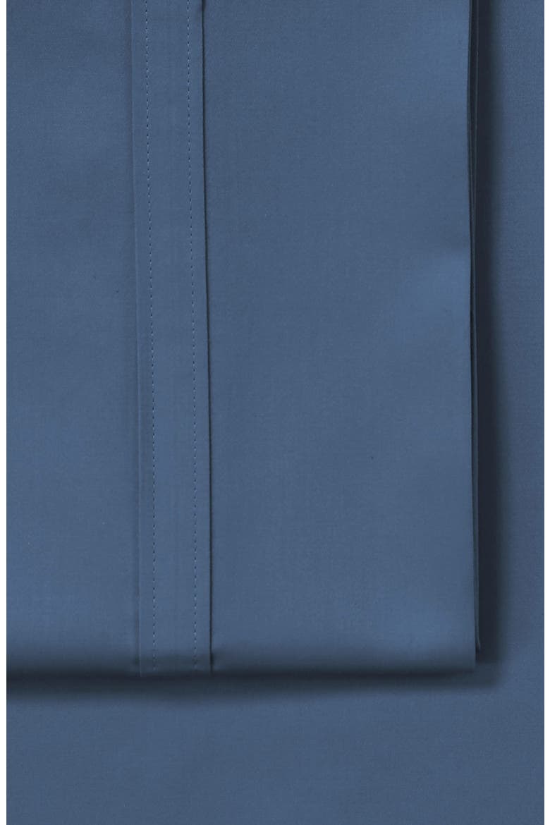500 Thread Count Cotton Sateen Sheet Set, Alternate, color, MIDNIGHT BLUE