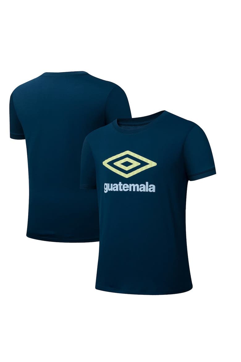 Men's Umbro Navy Guatemala National Team 2025 T-Shirt, Main, color, Navy