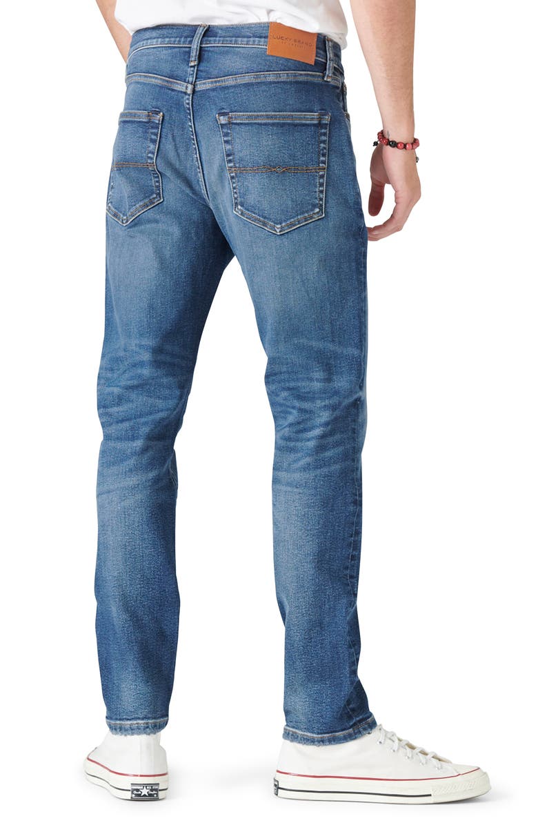 Lucky Brand 411 Athletic Slim Fit Jeans, Alternate, color, 