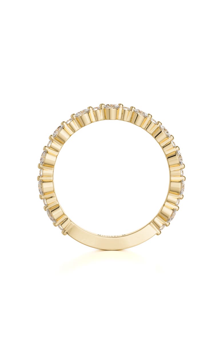 Michael M Classic Diamond Cluster Band Ring, Alternate, color, Yellow Gold