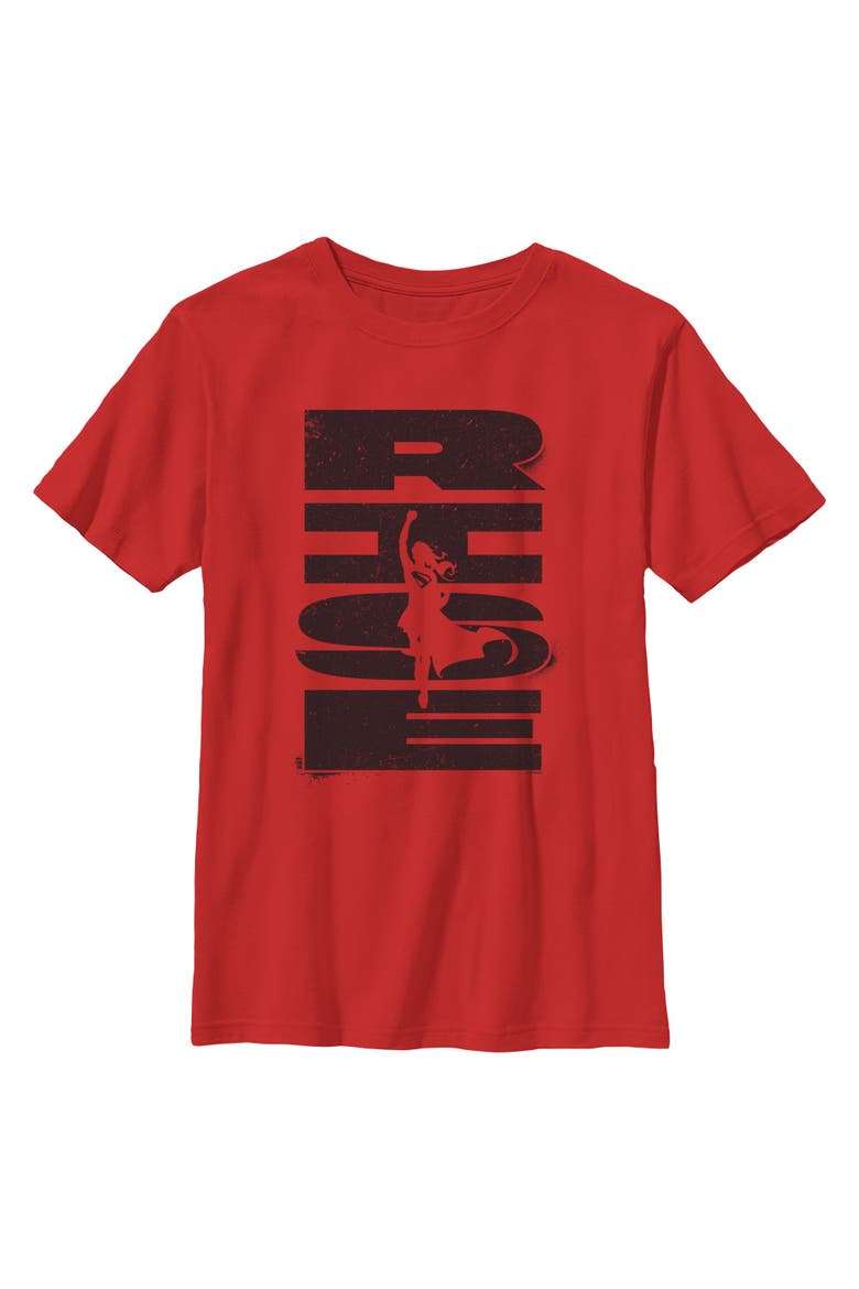 Boy's Supergirl Rise Kara Zor-El  Graphic T-Shirt, Main, color, Red