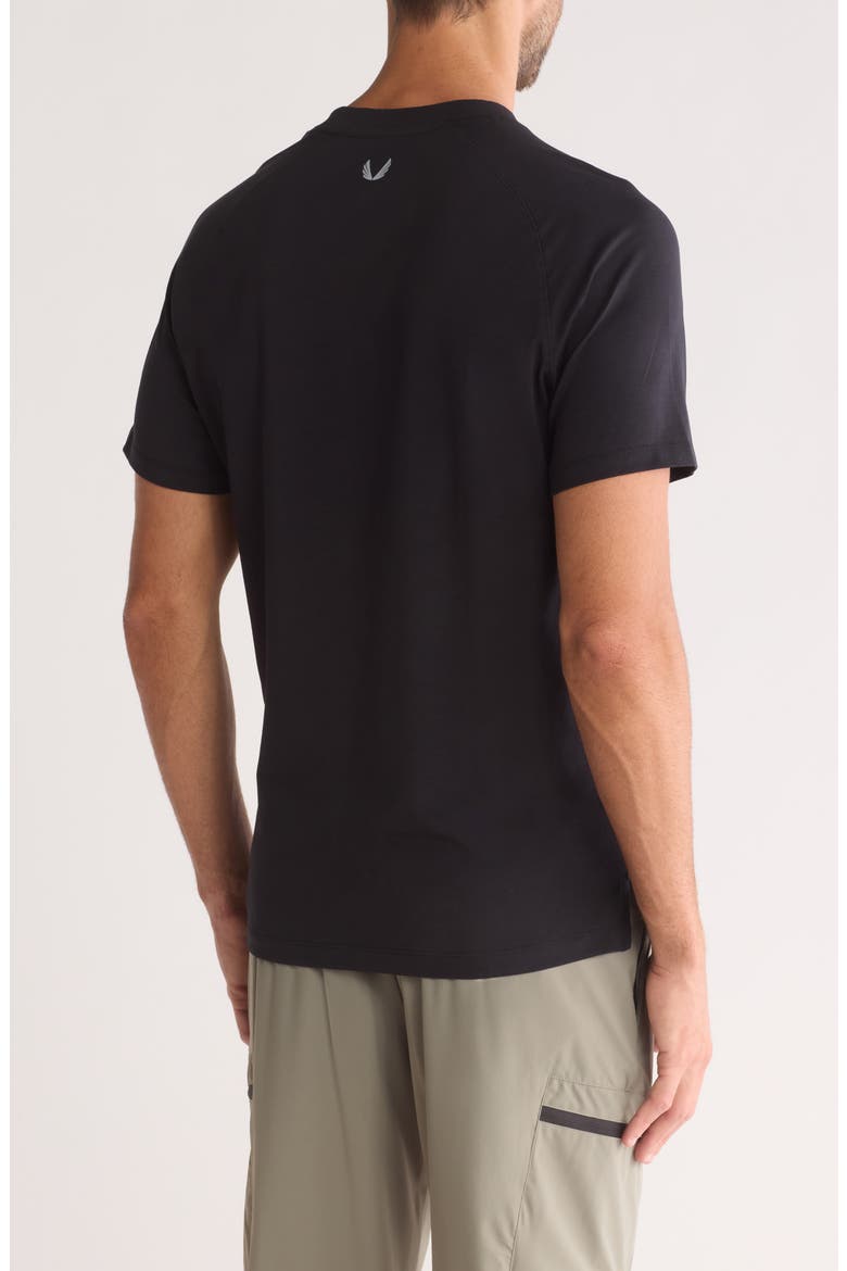 Supima Fitted Tee, Alternate, color, BLACK