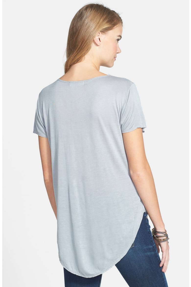 Recycled Karma 'I Don't Sweat' Graphic Tee, Alternate, color, GREY MIRCO