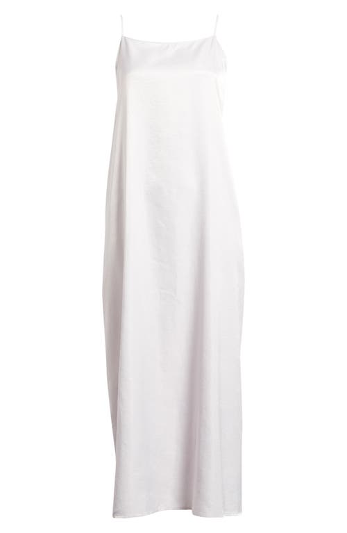 Melloday Crinkled Satin Slipdress