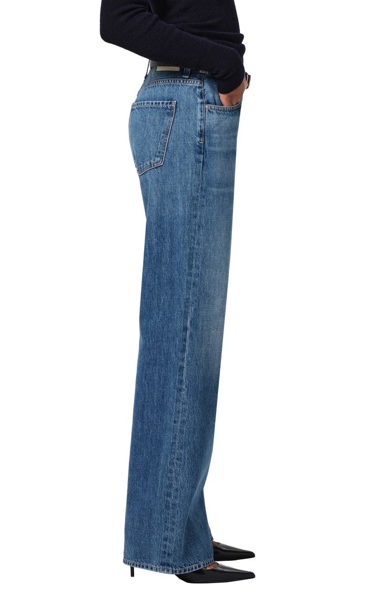 Citizens of Humanity Annina High Waist Wide Leg Jeans, Alternate, color, Sunland
