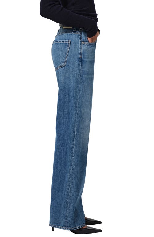 Citizen Of Humanity Citizens Of Humanity Lyra High Rise Ankle Wide Leg Jeans In Bhodi In Sunland