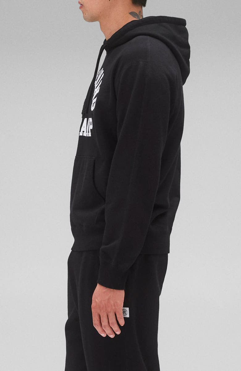 Reigning Champ Midweight Terry Arch Logo Hoodie, Alternate, color, 