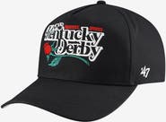 BARSTOOL GOLF Men's Barstool Golf x '47 Black 152nd Kentucky Derby Hitch Adjustable Hat