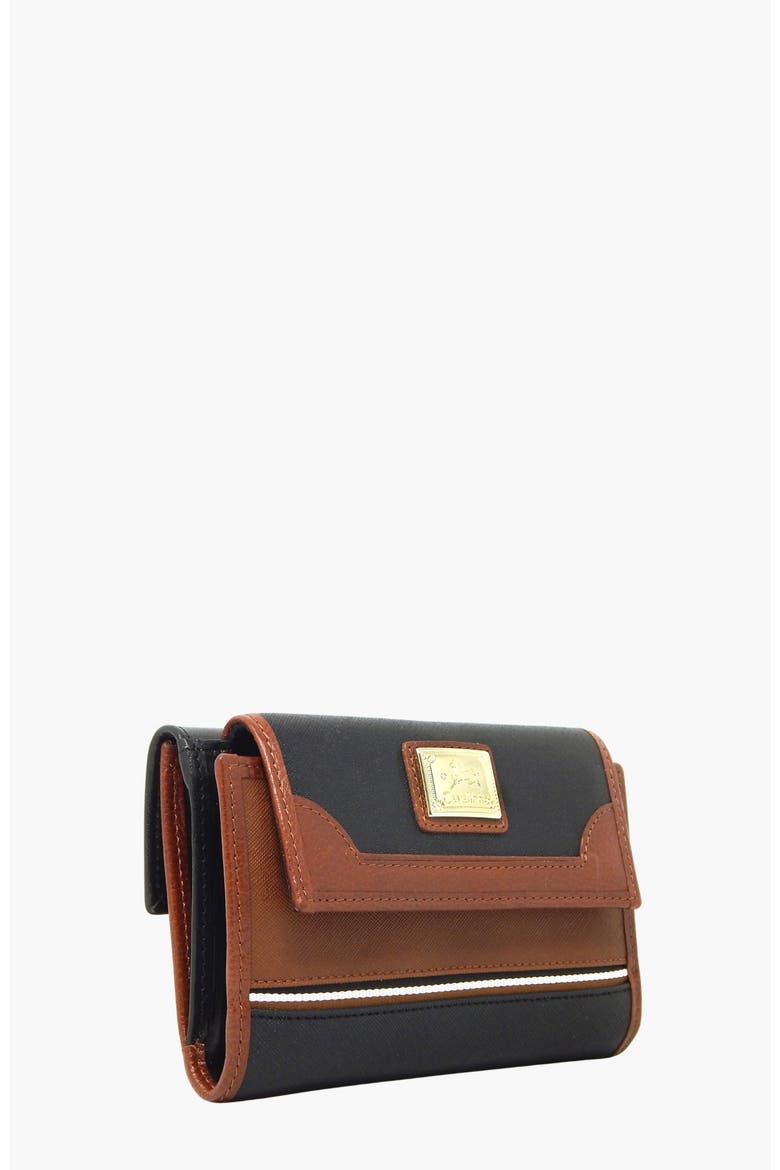 Unique 202 Wallet, Alternate, color, Brown / Black