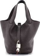 Pre-Owned Hermes Picotin Lock Bag Clemence PM