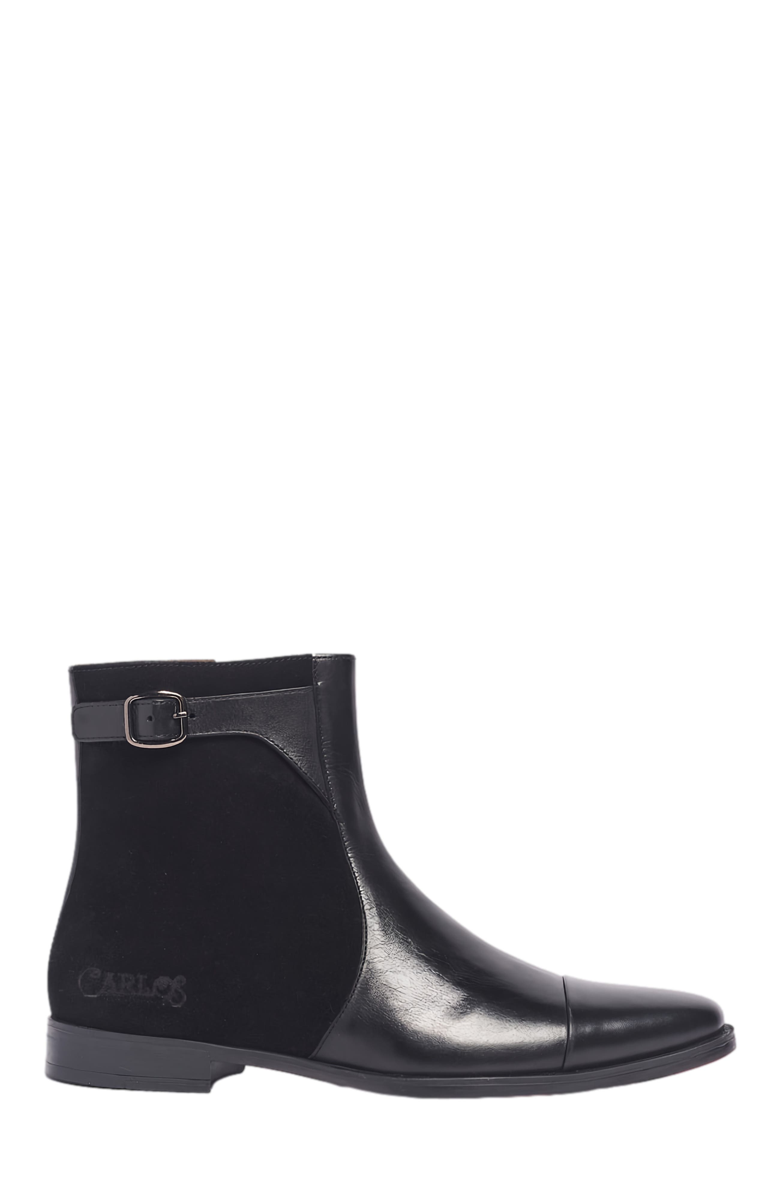 CARLOS SANTANA Spirit Chelsea Boot, Main, color, Black