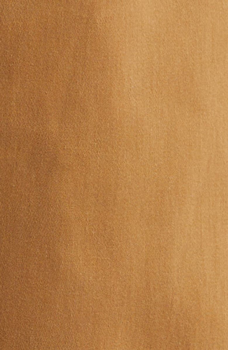 R13 Curved Seam Wide Leg Pants, Alternate, color, Light Brown