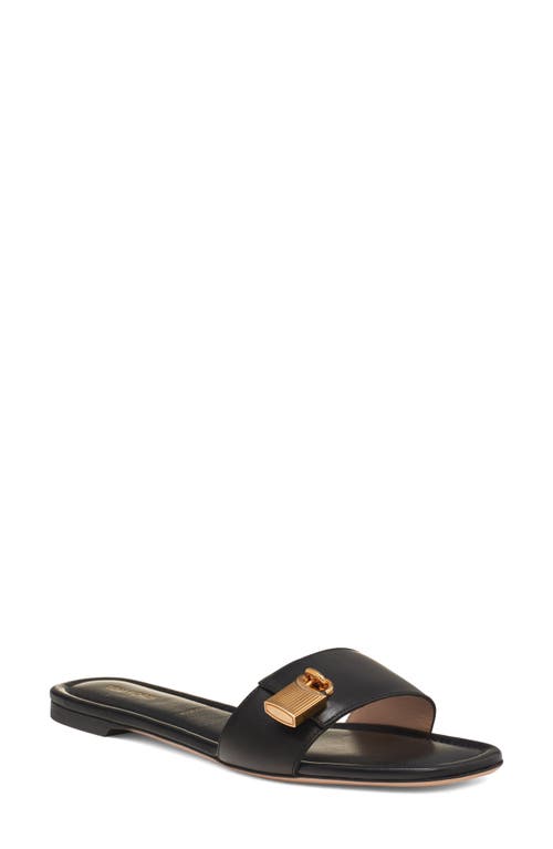 TOM FORD TOM FORD PADLOCK SLIDE SANDAL