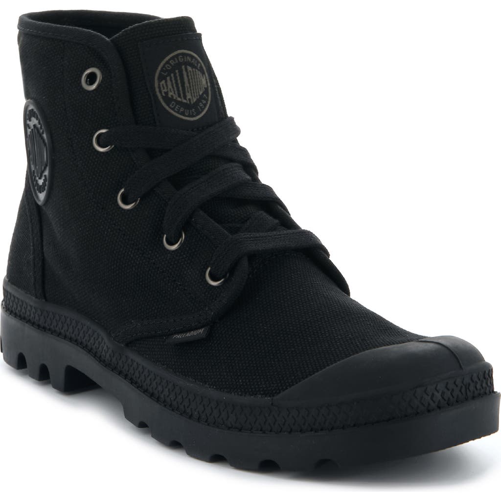Palladium Pampa Hi Bootie In Black