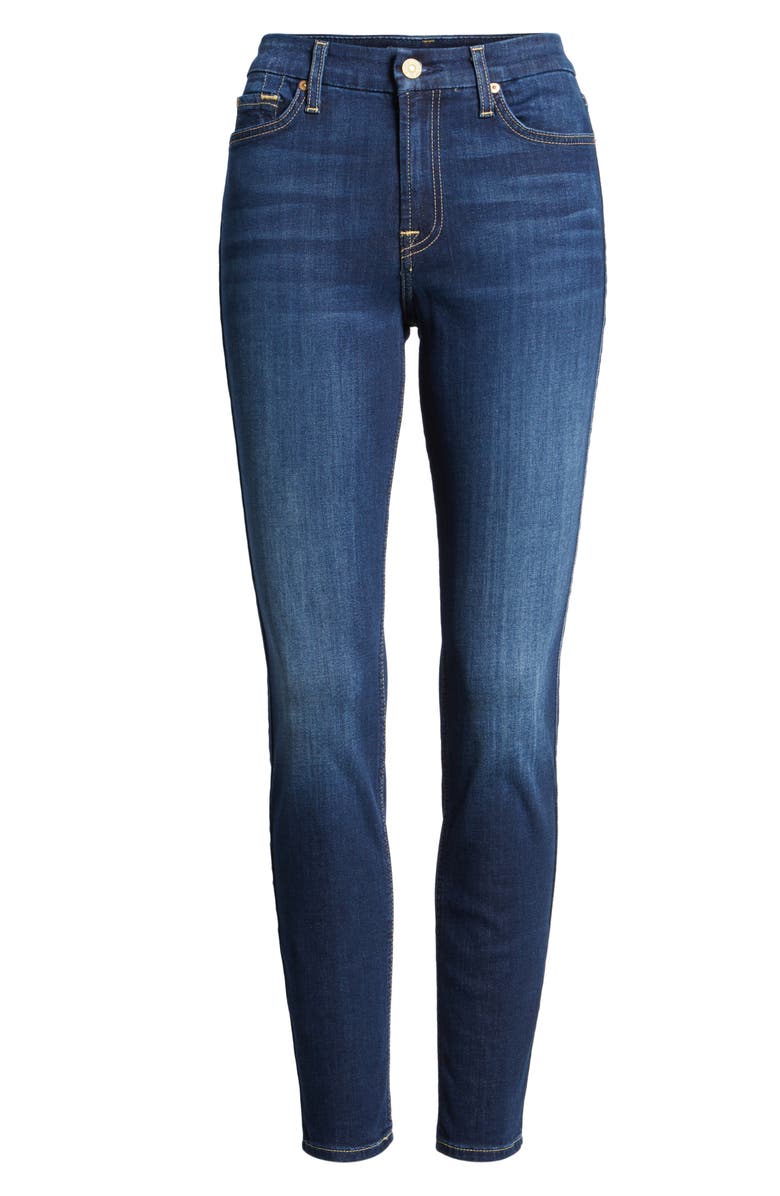 7 For All Mankind <sup>®</sup> b(air) Ankle Skinny Jeans, Alternate, color, Duchess