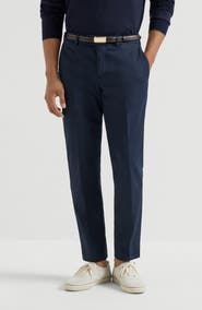 Brunello Cucinelli Comfort gabardine trousers