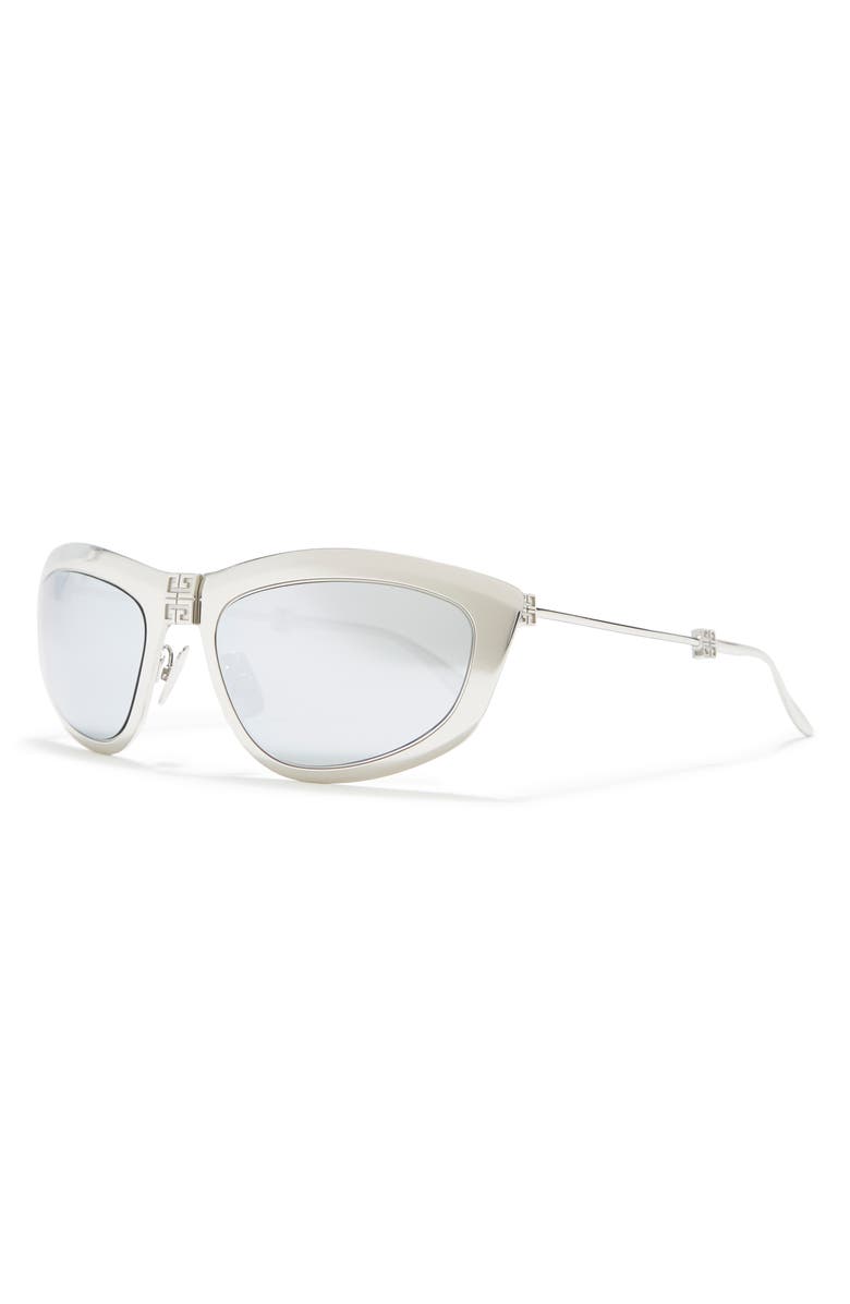 Givenchy 57mm Rectangle Sunglasses, Alternate, color, 
