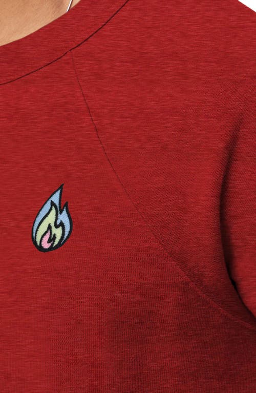 DALIX DALIX FIRE FLEECE SWEATSHIRT