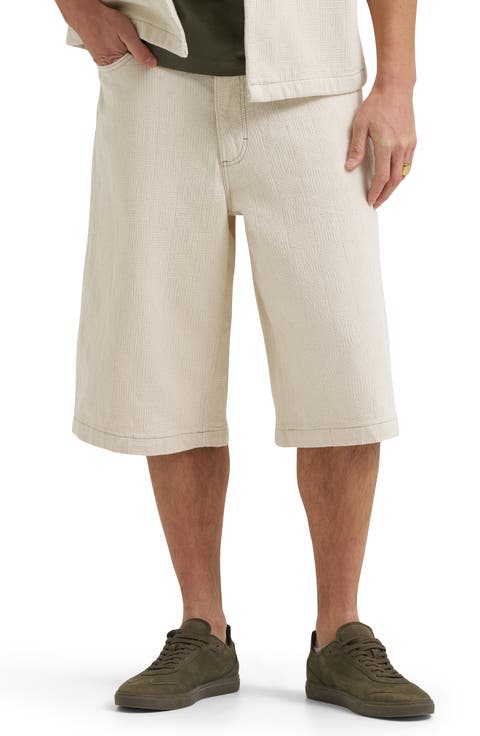 Denim Bermuda Shorts (Natural Greige)