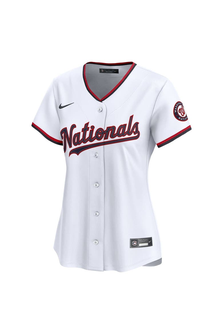 Women's Nike White Washington Nationals Home Limited Jersey, Alternate, color, White