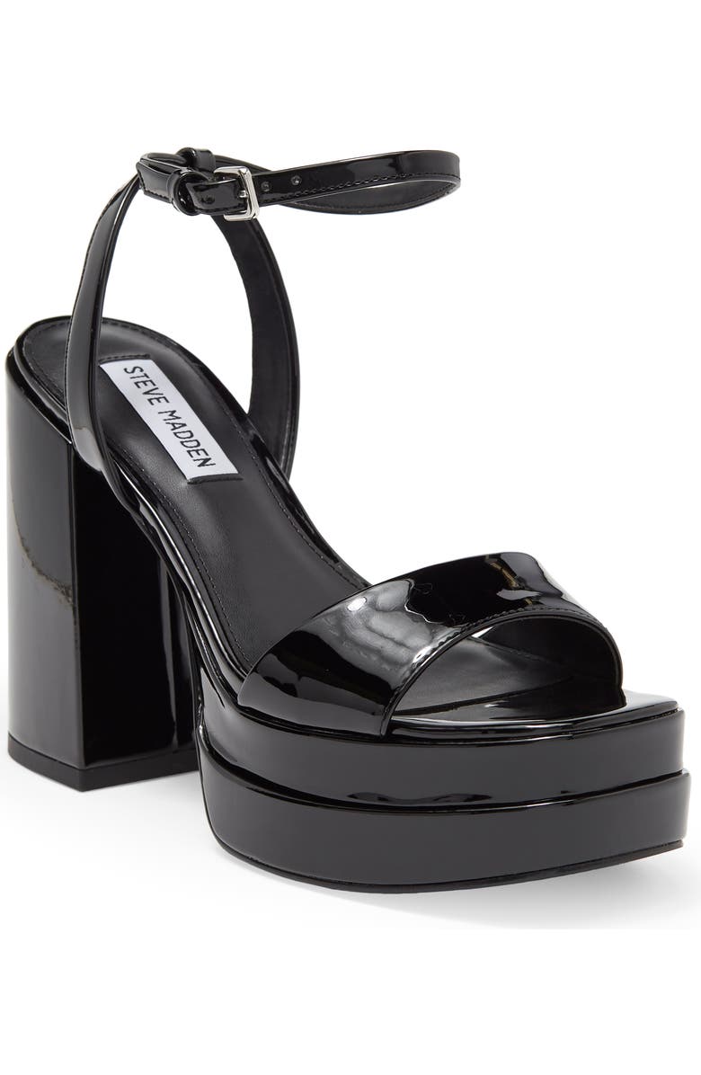 Steve Madden Warped Platform Block Heel Sandal, Main, color,