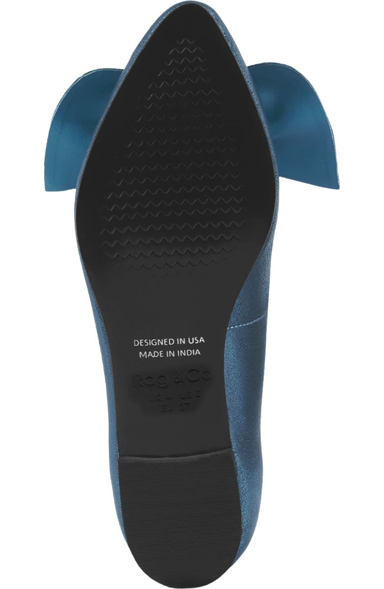 Rag & Co Bow Ballerina Flat, Alternate, color,