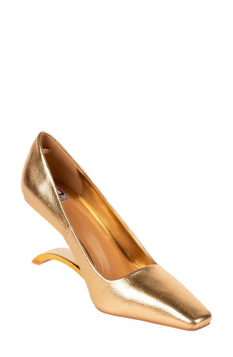 Intense Snake Embossed Pump (Women)