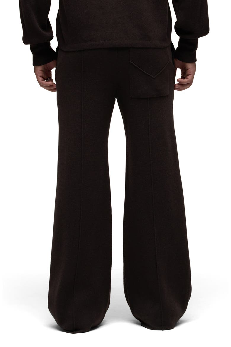 Foldout Cotton & Cashmere Pants, Alternate, color, MOTOR