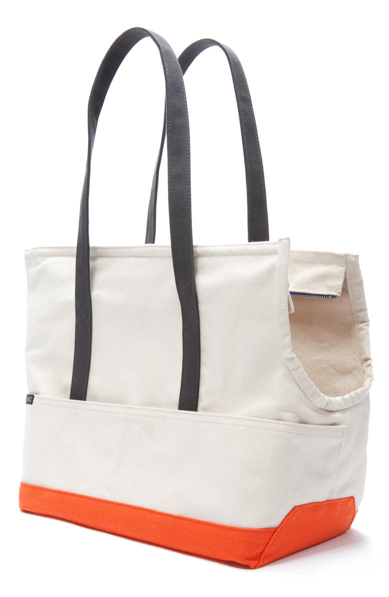 LoveThyBeast Waxed Canvas Pet Tote, Main, color, 