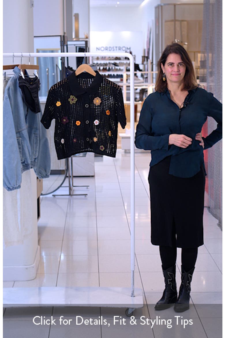 Canva Open Stitch Cover-Up Button-Up Shirt video