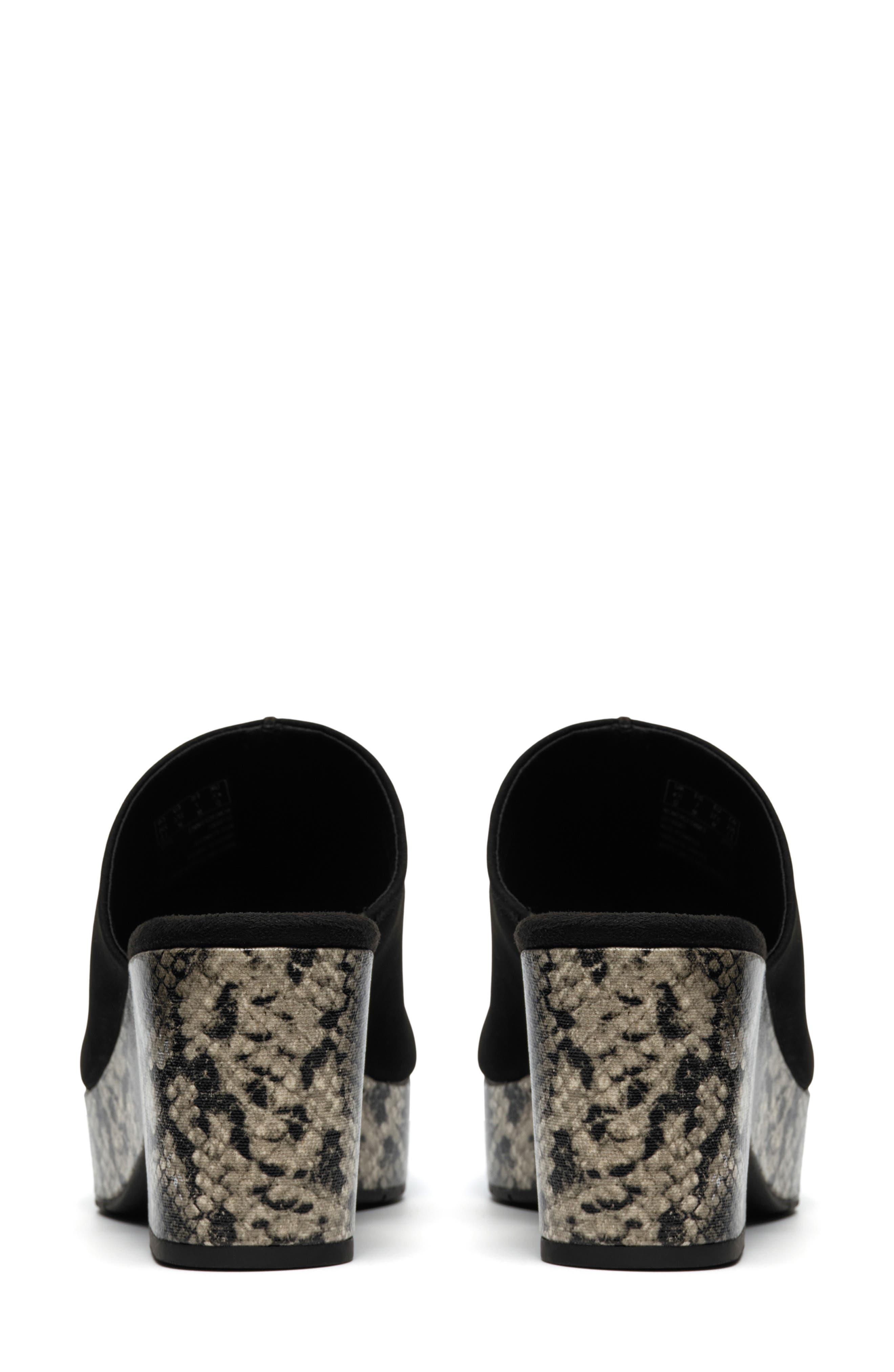 Clarks<sup>®</sup> Nerisa Vine Platform Sandal - Wide Width Available, Alternate, color, Black Interest