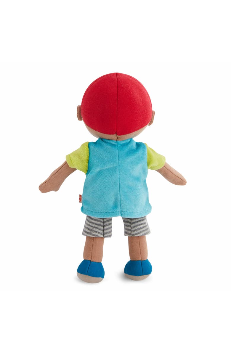 HABA Snug Up Gabriel - 10" Machine Washable Soft Doll, Alternate, color, Multi