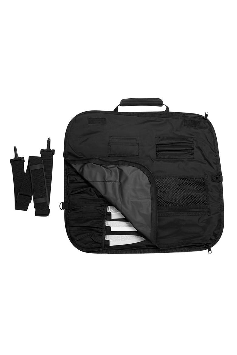 Knife Roll, 8 Slot, Alternate, color, Dark