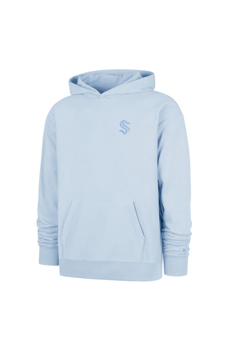 '47 Men's '47  Light Blue Seattle Kraken Foundation Pullover Hoodie, Alternate, color, Light Blue